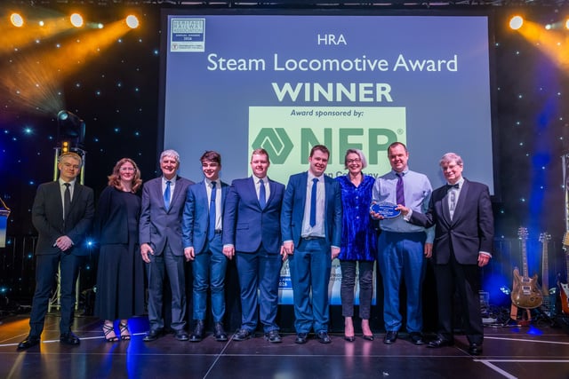Steam engine restoration earns Watercress Line a national award