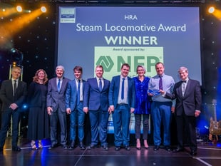 Steam engine restoration earns Watercress Line a national award