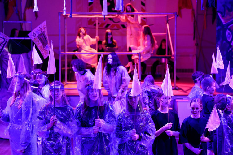 Treviglas Academy performs Macbeth
