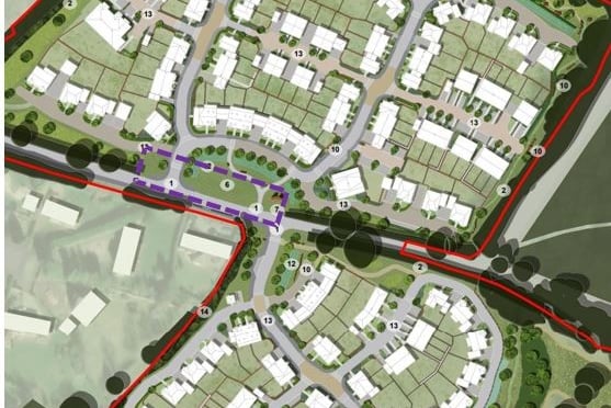 The Waverley lane plans.