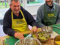 <p>Joyful Greens members at Hale Community Centre.</p>