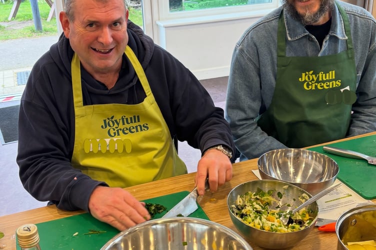 Joyful Greens members at Hale Community Centre.