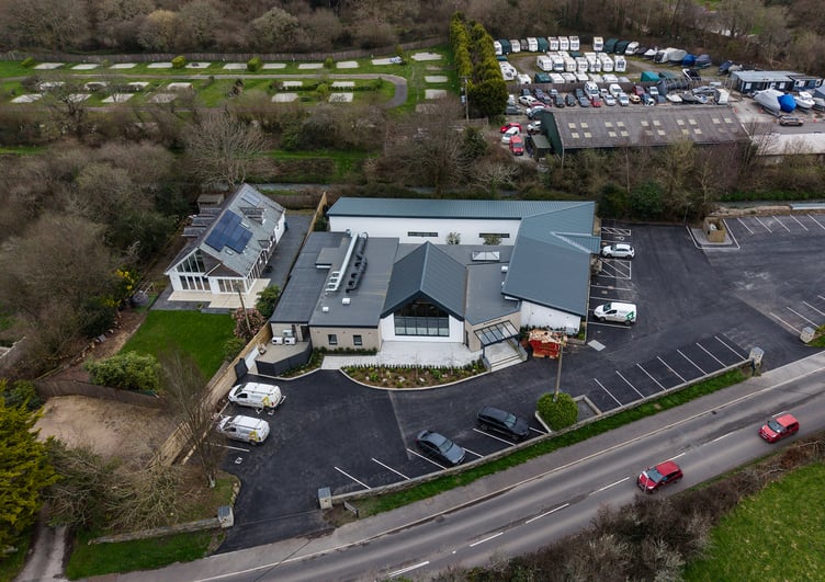 The rebuilding project when it was almost complete. (Picture: Paul Williams)