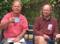 <p>Adrian, left, and his twin brother Rob Good pictured together in July 2016, four years before Adrian’s death in Australia. (Rob Good)</p>