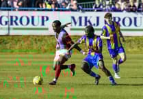 WATCH: Farnham Town Paul Johnson disappointed by side's first-half performance in Basingstoke Town draw