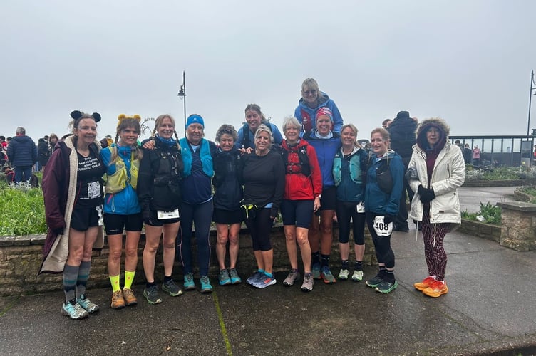 The intrepid Grizzly contenders pose for a photo before setting off