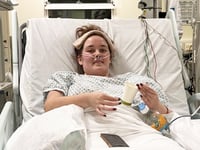 Woman thought she had stomach bug before rare cancer diagnosis