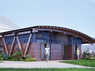 Work starts on Gostrey Meadow £900k amenity building in Farnham