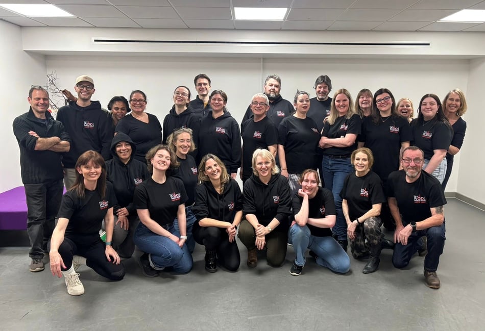 <p>The full cast of the WAOS Musical Theatre production of Bad Girls The Musical.</p>