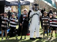 Farnham Rugby Club Minis go wild on Birdworld-backed jungle tour