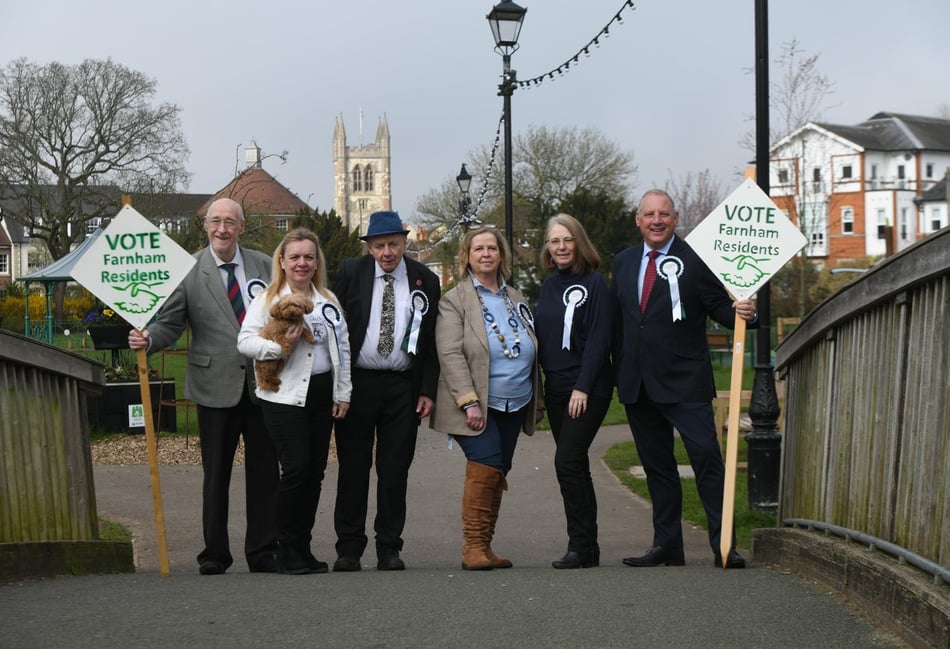 Farnham Residents Group unveils West Surrey election candidates