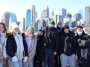 HSDC students take big bite of The Big Apple