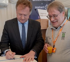 Farnham Repair Café gains MP support at Parliament event