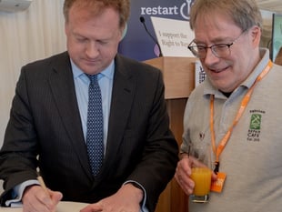 Farnham Repair Café gains MP support at Parliament event