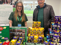 Eggstra-ordinary Easter gesture from Farnham Foodbank