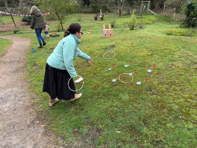 There were games and activities to enjoy