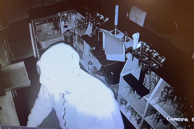 How low can you go? Burglar steals charity cash from golf club