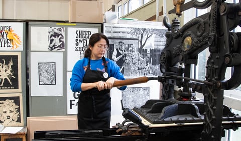 Living history in action as rare prints go on show