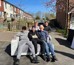 What a godsend as Chantrys estate gets spring clean