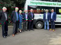 Rotary donation boosts hospital hoppa service