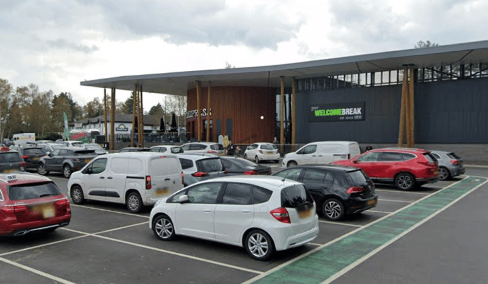 <p>Fleet services on the M3.</p>