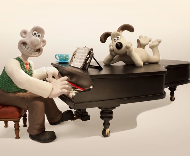 Orchestral accompaniment to Wallace and Gromit's big moments
