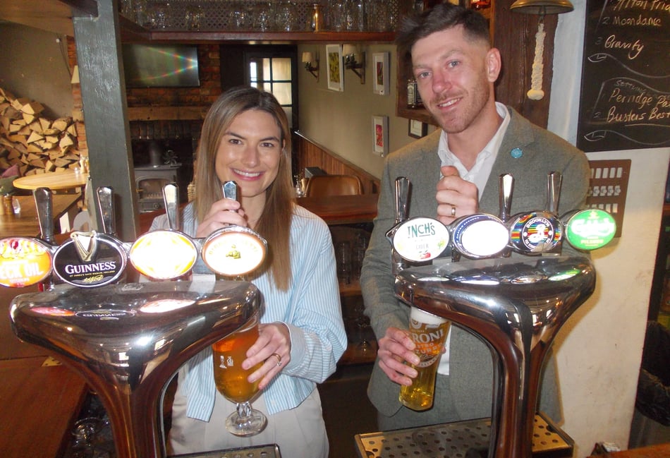 <p>Sarah and Ryan Rainier are the new team running The Rose & Crown in Upper Farringdon.</p>