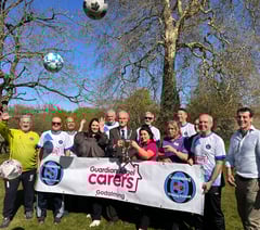 Mayor hails walking football team after FA Cup win