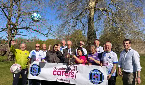 Mayor hails walking football team after FA Cup win