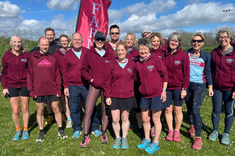 Farnham Runners ready for the challenge of the season's final cross country race