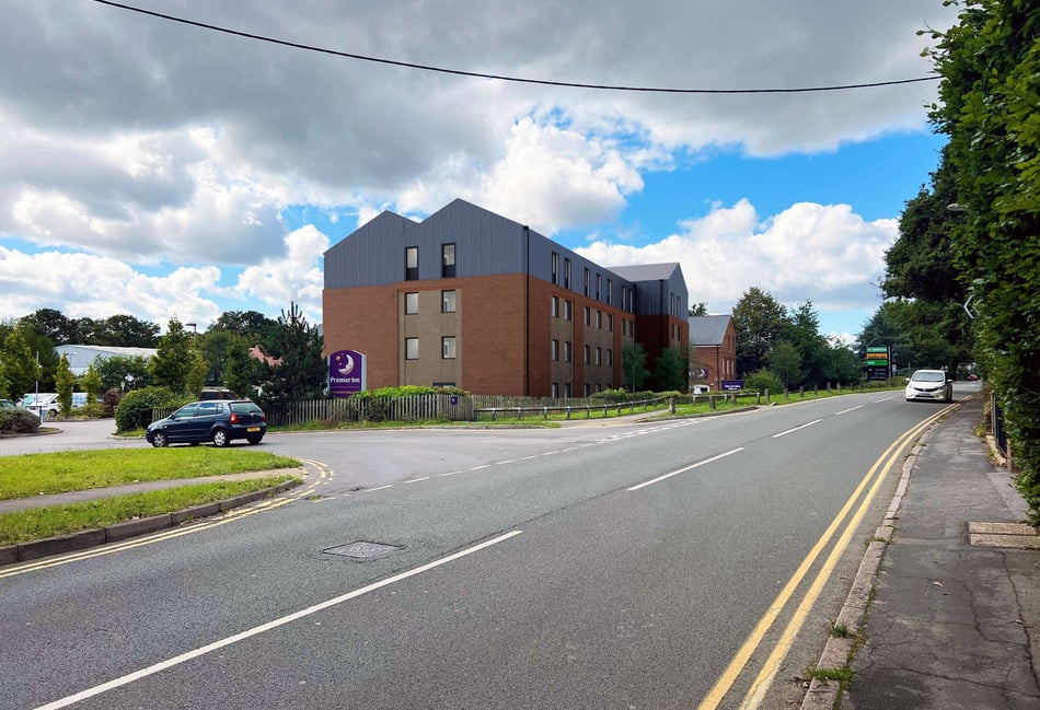 <p>The Premier Inn hotel in Guildford Road, Farnham.</p>