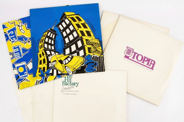 Acetates - The Blow Monkeys, The Silencers, Caron Wheeler, Londonbeat, Dave Stewart, The Impossible Dreamers(6): £80-120. // A top music industry executive is auctioning off a haul of memorabilia - including a Red Hot Chili Peppers surfboard. Korda Marshall - known as the 'A&R mans A&R man' - worked with huge names during his career including Muse, the Darkness and Gnarls Barkley. Now, as he completes work on the latest Blondie album, he is selling a large part of his personal collection at Ewbanks in Guildford, Surrey on April 29. Highlights include super rare acetate recordings and signed white label records from key rock and pop moments of the last 40 years. Among the gold, silver and platinum discs, Kordas most treasured consignment is a Red Hot Chili Peppers surfboard, a promotional item for their ninth studio album, Stadium Arcadium. It has an estimate of £200-400. All lots, often each containing collections of vinyl LPs, are priced under £1,000.