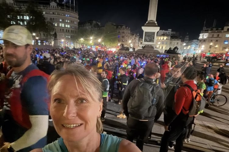 Marathon runner Kate Townsend of Farnham.