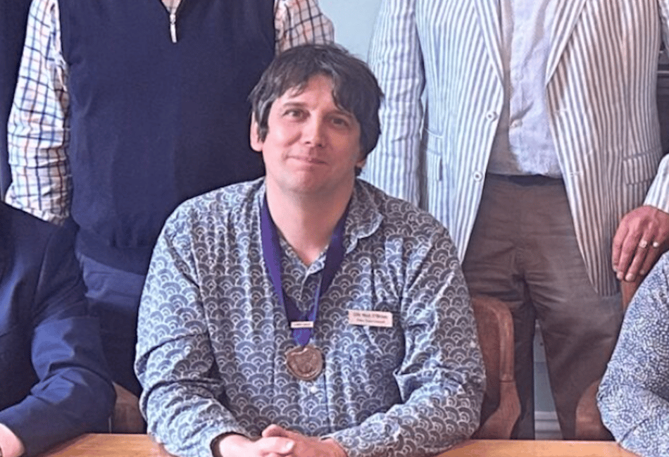<p>Cllr Nick O'Brien has defected from Labour to the Green Party (Photo: Alton Town Council).</p>