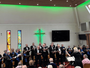 Choral society concert raises more than £850 for hospices