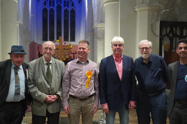 From left to right - David Beaman, Andy Macleod, Richard Steijger, Tony Fairclough, Christopher Storey and Timothy Visser