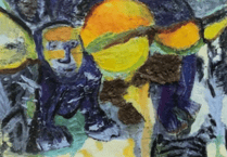Pottery teacher and artist holding exhibition