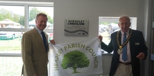 Headley celebrates £1.5m pavilion victory