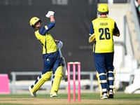 Hampshire batter James Vince shortlisted for T20 Hall of Fame