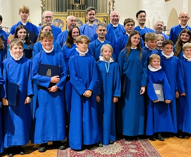 St Thomas choir on Evensong tour