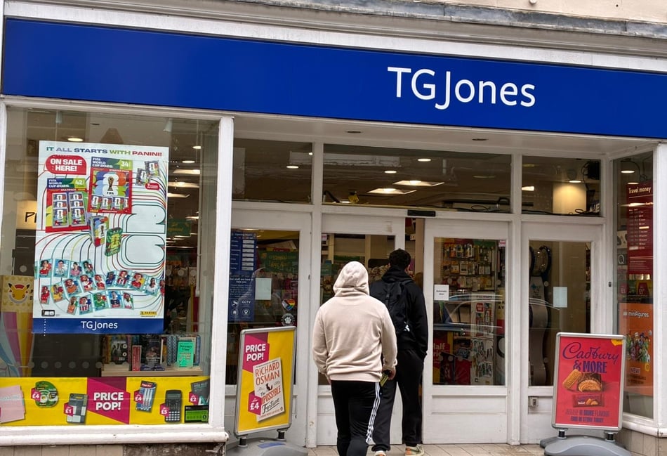 <p>The TG Jones shop in The Borough, Farnham.</p>