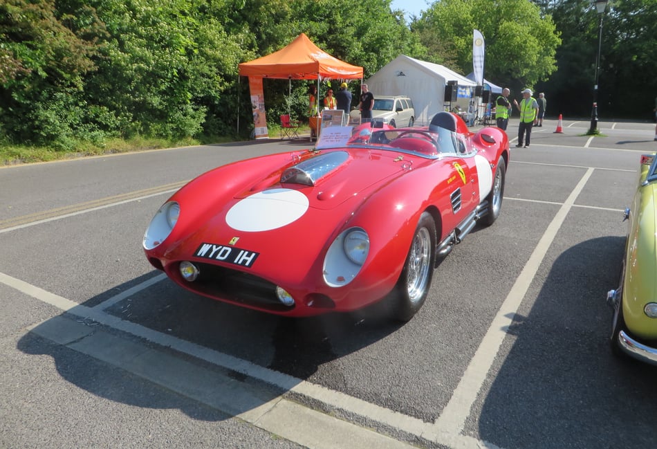 <p>A classic car at Farnham Festival of Transport.</p>