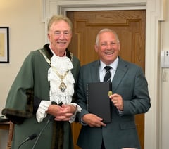 The White move: Graham becomes Farnham mayor