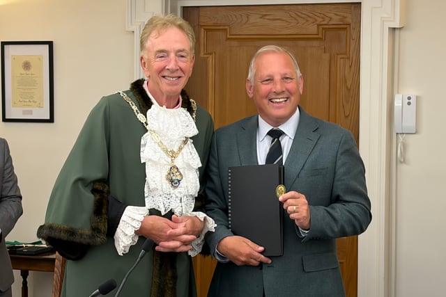 The White move: Graham becomes Farnham mayor