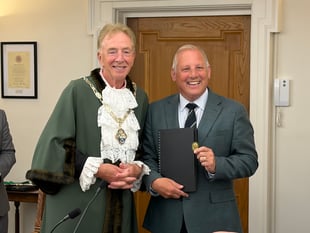 The White move: Graham becomes Farnham mayor