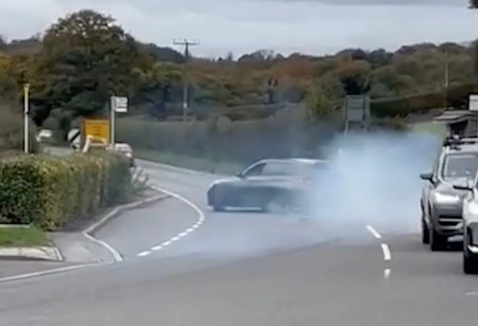 Video nasty as dangerous driver who left A272 gets hefty ban