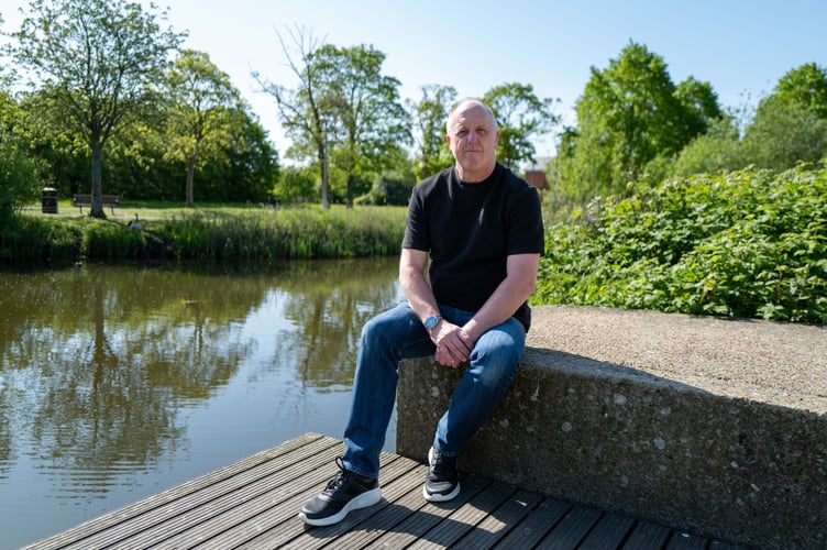 Mark Sullivan, whose ex partner accused him of being a paedophile. North Camp, Hampshire. // A dad says he feared being targeted by a "hitman" - after his ex falsely called him a paedophile on Facebook. Mark Sullivan, 64, and Deborah Hayes, 58, spent more than seven years together as a happy couple. But after they split Hayes launched a campaign of harassment on social media - including accusing a "local businessman" of sending "child porn". Although never named, Mr Sullivan says it was obvious to all who his ex was talking about.