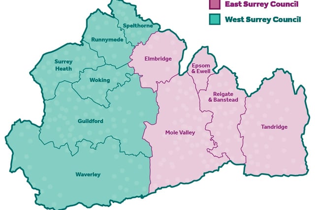 East and West Surrey councils to meet for first time