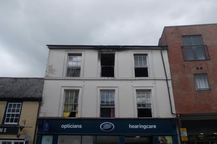 Flats above Boots opticians and hearing care centre, 30 High Street, Alton, May 20th 2026.
