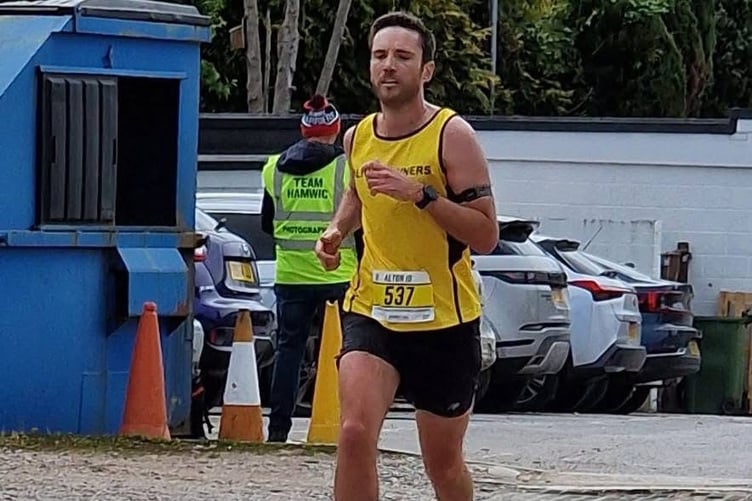 Alton Runner Sam Larcombe finished 12th overall